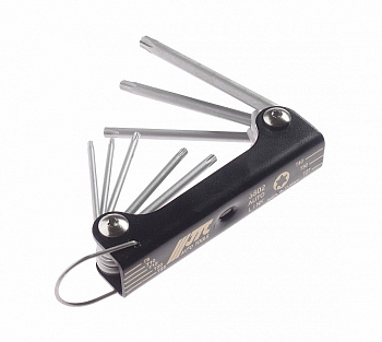 Набор ключей TORX T9H-T40H складных 8 предметов JTC-3502