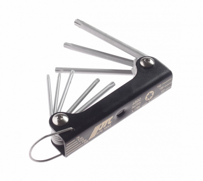 Набор ключей TORX T9H-T40H складных 8 предметов JTC-3502