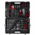 Набор ручных инструментов 1/2", 3/8", 1/4" 142 предмета TECHNIC RUNTEC