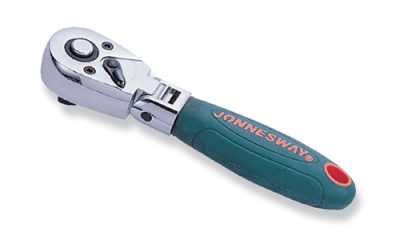 Трещотка короткая с шарниром, 36 зубцов, 1/4 DR, 125 мм Jonnesway R4202