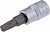 Торцевая головка короткая с битой Torx 1/4" T27, СТАНКОИМПОРТ