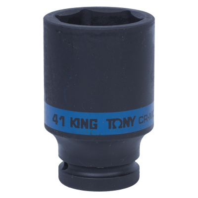 Головка торцевая ударная глубокая шестигранная 3/4", 41 мм 643541M King Tony