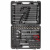 Набор ручных инструментов 1/2", 1/4" 82 предмета TECHNIC RUNTEC 