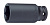 Ударная торцевая головка длинная, 1/2'' 24 мм 6-гр  , Hans