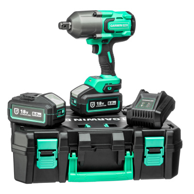 Гайковерт ударный аккумуляторный BL 18В 3/4", 1500 Нм GARWIN PRO