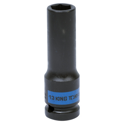Головка торцевая ударная глубокая шестигранная 1/2", 13 мм 443513M King Tony