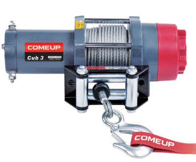 Лебедка для квадроциклов и снегоходов 1363 кг. (3000lbs) Cub 3 12V (EAC) COMEUP