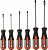 Набор отверток стержневых ROUND GRIP, 6 предметов Ombra