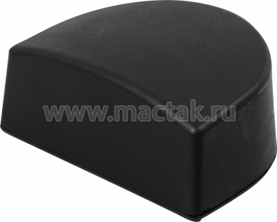 Поддержка (наковальня) резиновая, "каблук" 115-30001 Мастак