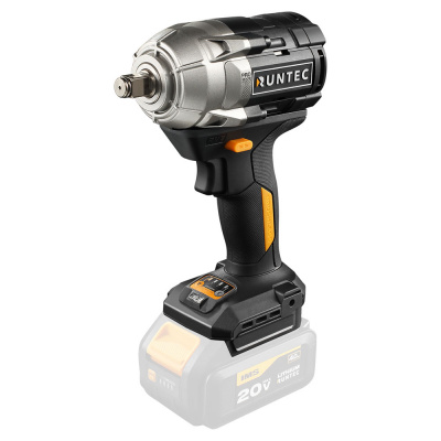 Гайковерт ударный аккумуляторный 1/2", 20В, 750 Нм RUNTEC PRO