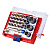 Набор вставок (бит) 1/4", TORX, HEX, PZ, PH, SLOT, 28 предметов 058-10028C Мастак