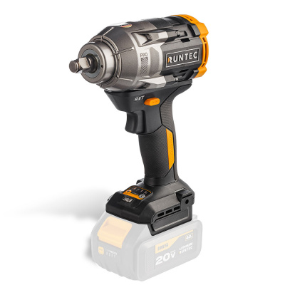 Гайковерт ударный аккумуляторный 1/2", 20В, 1100 Нм RUNTEC PRO