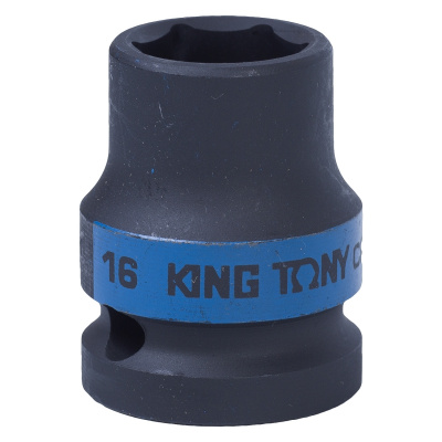 Головка торцевая ударная шестигранная 1/2", 16 мм 453516M King Tony