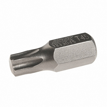 Бита TORX Т45х30мм 10мм S2 JTC-1333045
