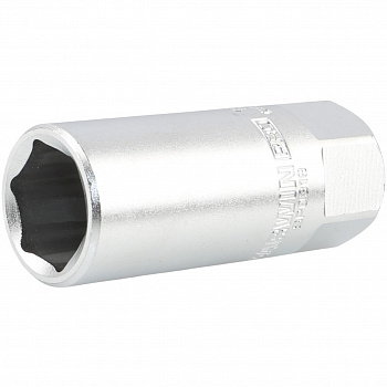 Головка, 1/2", 18 мм, торцевая, 6-гранная, глубокая, свечная GARWIN PRO