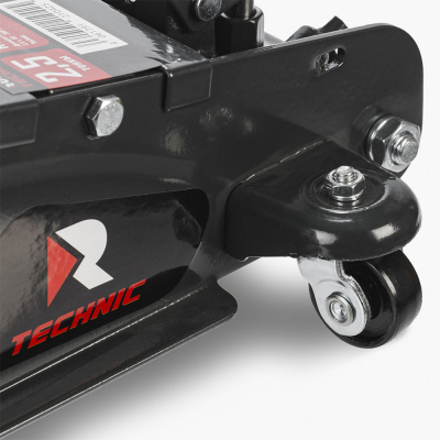 Домкрат подкатной низкого подхвата, 2,5 т, 85-380 мм, полупрофессиональный TECHNIC RUNTEC
