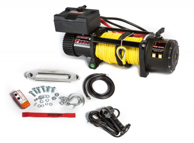 Лебедка Tungsten 9500 LB/4310 КГ, c кевларовым тросом ORT