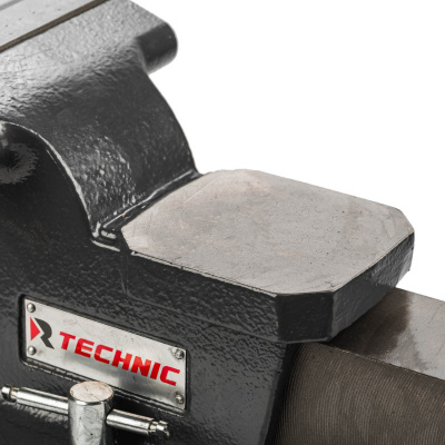 Тиски слесарные 150 мм, усиленные, TECHNIC, RUNTEC 