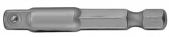 Переходник для механизированного инструмента 1/4"HDRх1/4"DR, 50мм Jonnesway