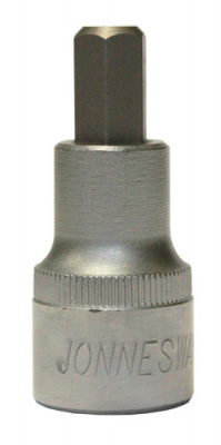 Торцевая головка 1/2 DR с шестигранной вставкой Hex 10 мм, L-55 мм Jonnesway S09H410