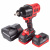 Гайковерт аккумуляторный ударный 1/2", 1700 Нм, 18 В, кейс MIGHTY SEVEN