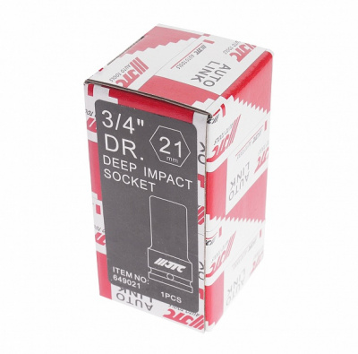 Головка торцевая 3/4 21 ударная L=90мм JTC-649021