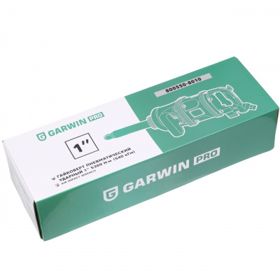 Гайковерт пневматический 1" 5300 Нм (540 кГм) ударный GARWIN PRO