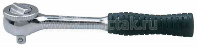 Трещотка 1/4", 140 мм, 24 зубца, дисковый механизм 2725-55G King Tony