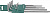 Комплект угловых ключей Torx Extra Long Т9-Т50, 1 S2 материал, 10 предметов Jonnesway H12S110S
