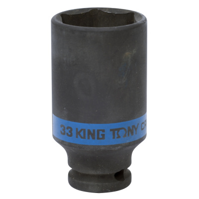 Головка торцевая ударная глубокая шестигранная 1/2", 33 мм 443533M King Tony