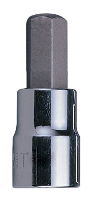 Торцевая головка 1/2 DR с шестигранной вставкой Hex 17 мм, L-55 мм Jonnesway S50H4117