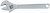 Ключ разводной Chrome 620 Х 62 ММ мм 3611-24HR King Tony