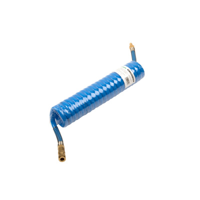 Шланг полиуретан (PU) 14*10, витой, 5 м, синий, БРС в комплекте GARWIN PRO
