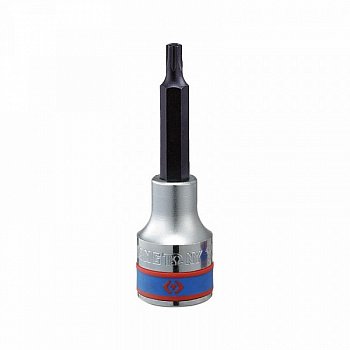 Насадка (бита) торцевая 1/2", TORX, T40, L = 80 мм, с отверстием 403740 King Tony