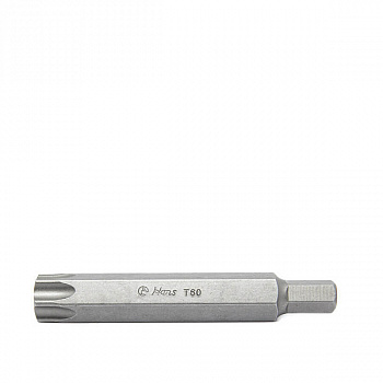 Бита длинная TORX на 5/16" T60, 80 мм HANS