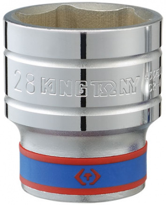 Головка торцевая стандартная шестигранная 1/2", 20 мм 433520M King Tony