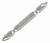 Вставка (бита) торцевая 1/4", Phillips, PH2, L = 45 мм, двухсторонняя, для шуруповерта KING TONY 134502P