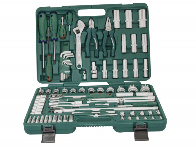 Набор инструмента универсальный 1/4", 1/2"DR, 83 предмета Jonnesway