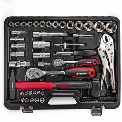 Набор ручных инструментов 1/2", 1/4" 72 предмета TECHNIC RUNTEC