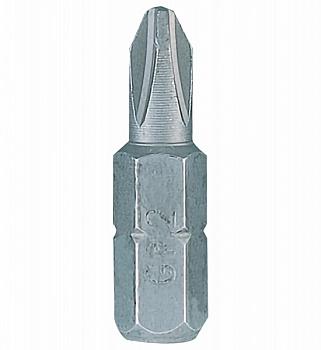 Вставка (бита) торцевая 1/4", Phillips, PH2, L = 25 мм, тонкая KING TONY 102512P