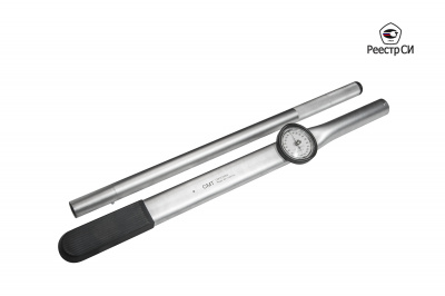 Ключ динамометрический 1" 200-2100 Nm стрелочный CMT