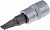 Торцевая головка короткая с битой 1/4" SL4, СТАНКОИМПОРТ