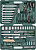 Набор инструментов 1/4", 1/2"DR, 77 предметов S04H52477S Jonnesway