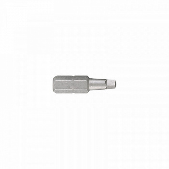 Вставка (бита) торцевая 1/4", SQUARE, №0, L = 25 мм, квадратная 102500R King Tony