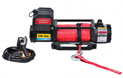 Лебедка электрическая GIO 120S 12V STD (Синтетический трос) Comeup