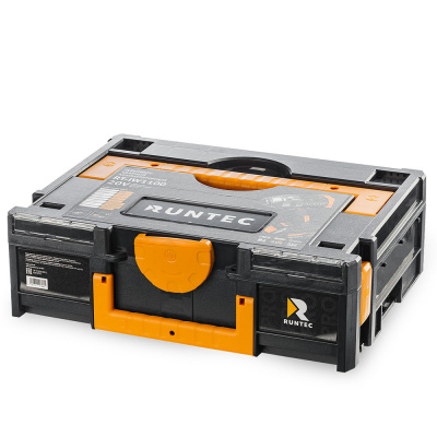 Гайковерт ударный аккумуляторный 1/2", 20В, 2*4Ач, 1100 Нм RUNTEC PRO