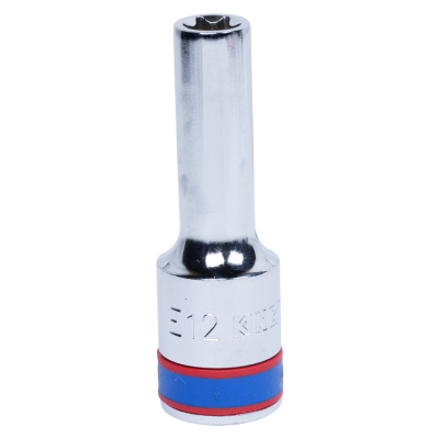 Головка торцевая Е-стандарт 1/2", E12, L = 77 мм 427512M King Tony