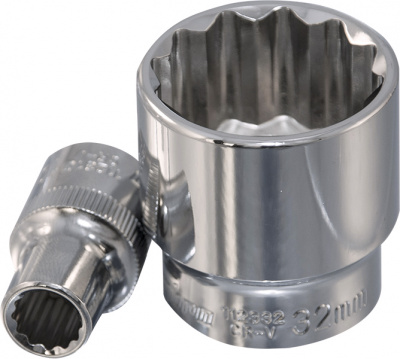 Головка торцевая Ombra 12-гранная 1/2"DR, 11 мм