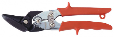 Ножницы по металлу 260 мм, левые, загнутые 74350 King Tony