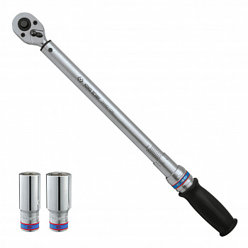 Динамометрический ключ 1/2", 40-200 Нм, для левой и правой резьбы, футляр 34462-1DG King Tony
